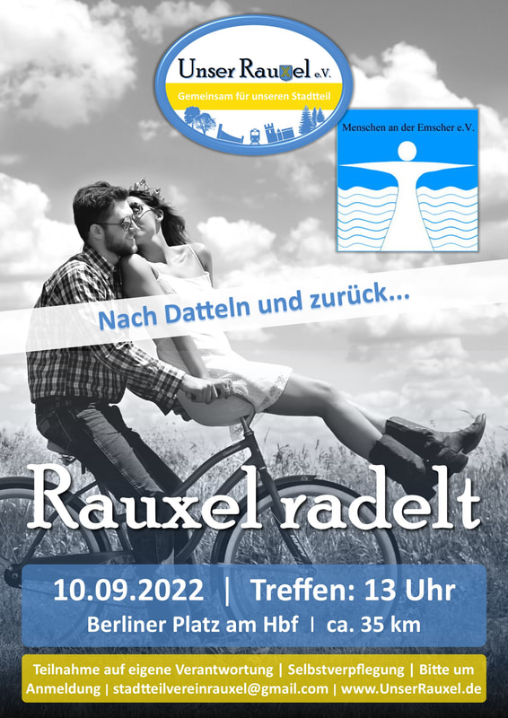Plakatmotiv zu Rauxel radelt am 10.09.2022 von Unser Rauxel e.V.