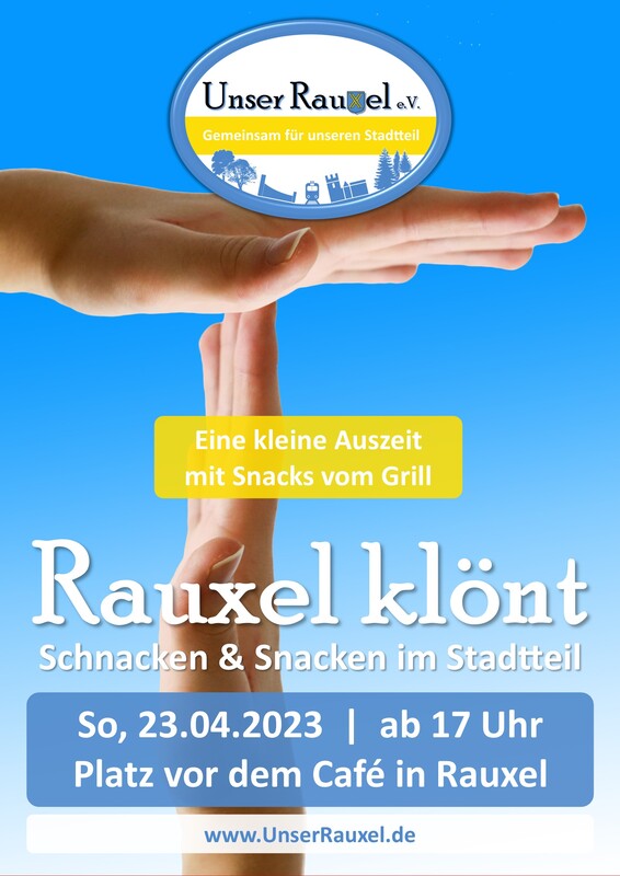 Plakat zu Rauxel klönt von Unser Rauxel e.V.